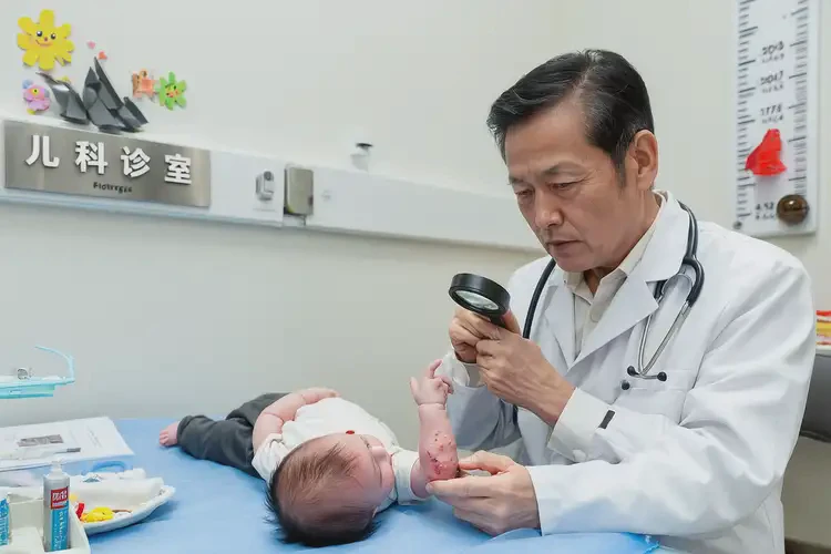 嬰兒手臂容易長濕疹可以治好嗎(圖2)