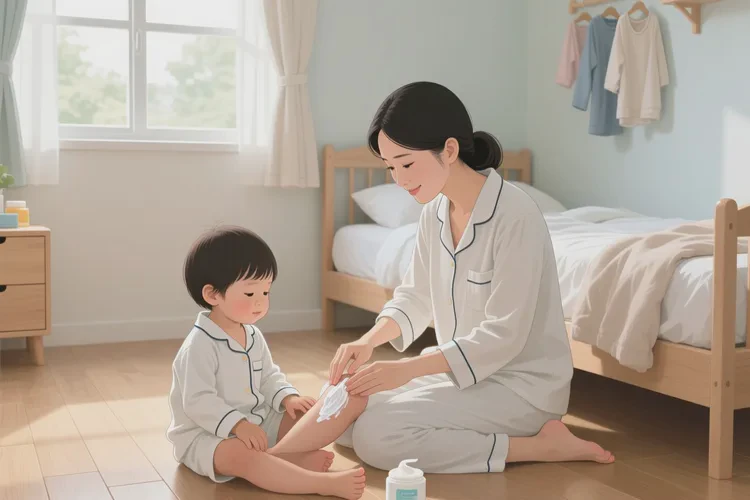 兒童大腿容易起濕疹可以治愈嗎(圖2)