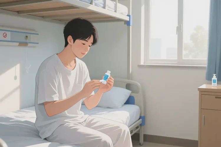 大學生屁股上容易長濕疹能靠自己自愈嗎(圖1)