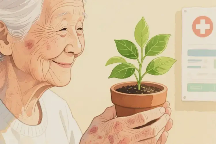 老年人四肢经常起湿疹可以治好吗(图4)