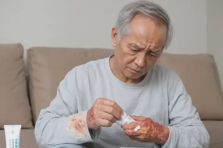 老年人手臂經(jīng)常長濕疹可以治好嗎(圖4)