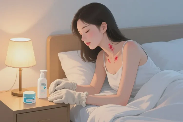 女人脖子容易長(zhǎng)濕疹能靠自己自愈嗎(圖3)