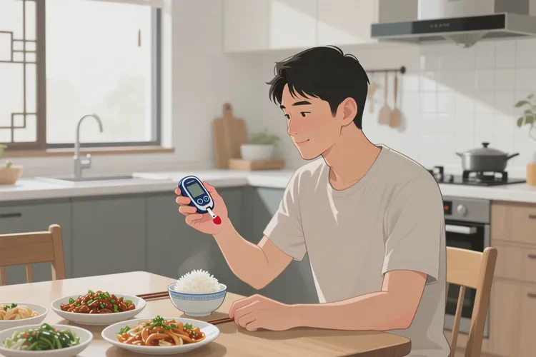 28歲中餐血糖13點1是怎么回事(圖1)