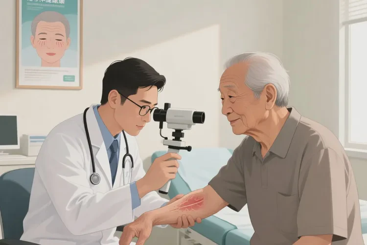 老年人手臂有湿疹能靠自己自愈吗(图3)