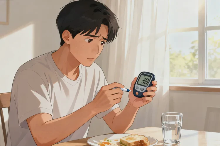 28歲早餐血糖8.6是怎么回事(圖1)