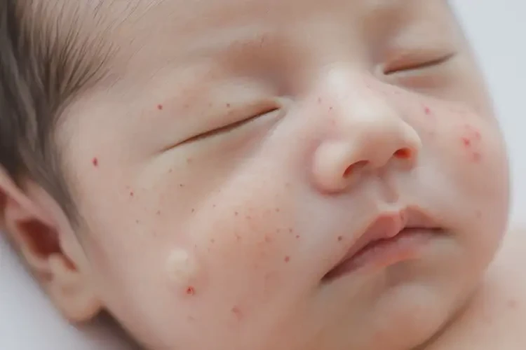 新生兒面部容易起濕疹可以治好嗎(圖4)
