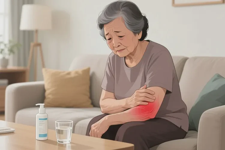 老年人全身經(jīng)常長濕疹能靠自己自愈嗎(圖1)