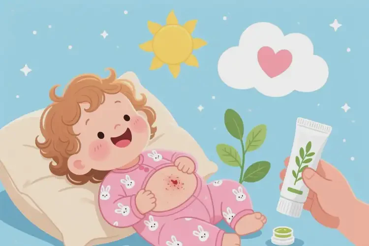 幼兒肚子上起濕疹可以治好嗎(圖3)