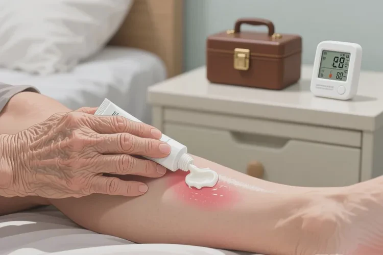 高齡老人小腿偶爾起濕疹能靠自己自愈嗎(圖3)