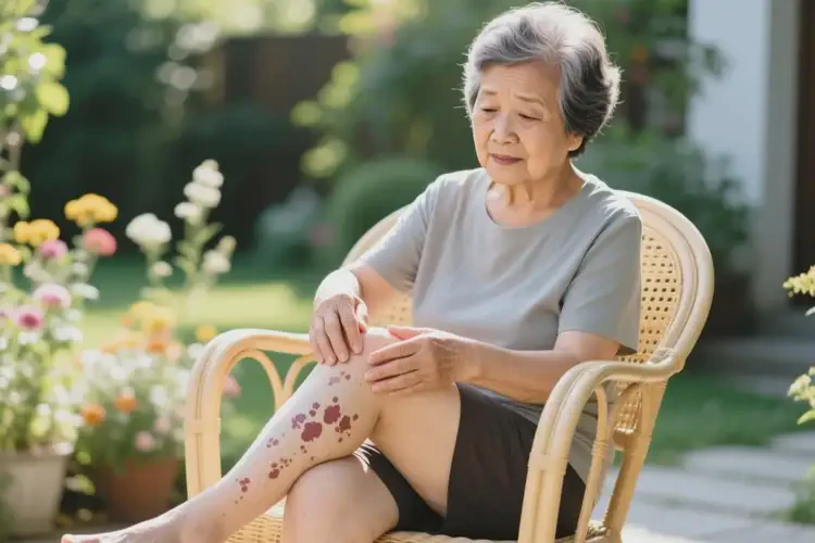 老年人四肢偶爾長(zhǎng)濕疹可以治好嗎(圖1)