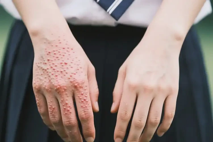 大學生手上長濕疹可以治好嗎(圖3)