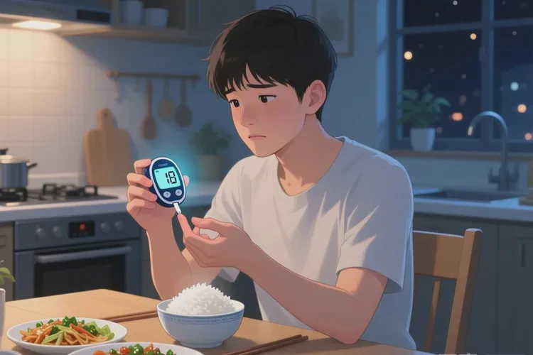 28歲晚餐血糖6點(diǎn)9是怎么回事(圖1)