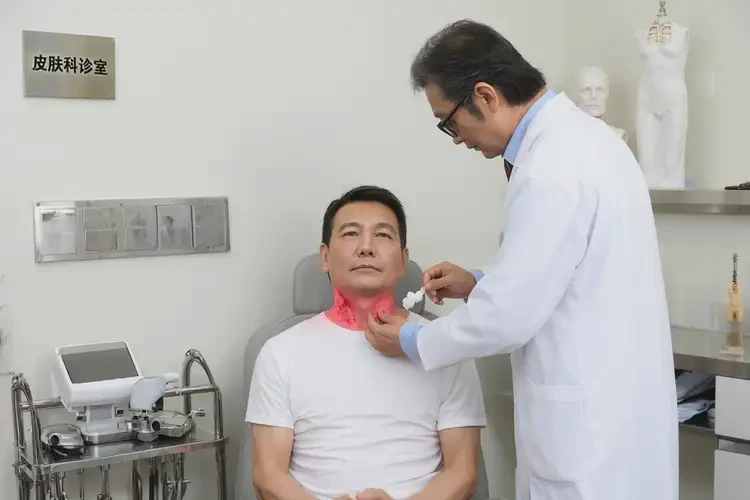 男性脖子上起濕疹能夠徹底治愈嗎(圖3)