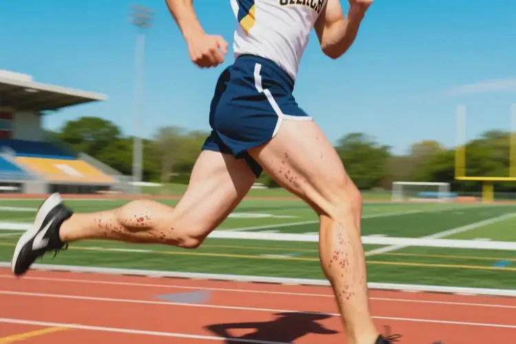 大學生大腿上容易長濕疹可以治好嗎(圖1)