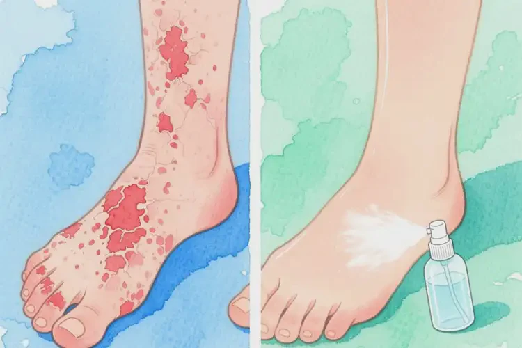 青少年腳上經(jīng)常起濕疹可以治好嗎(圖2)
