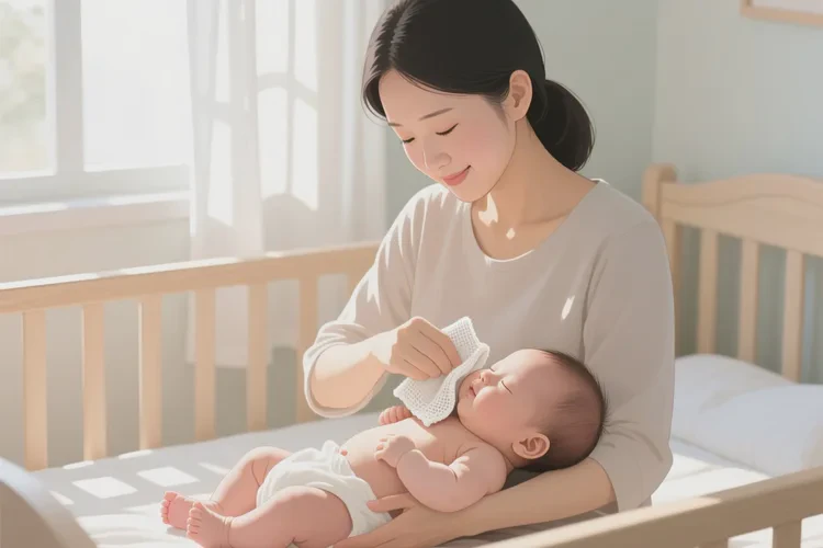 嬰兒脖子有濕疹可以治愈嗎(圖1)