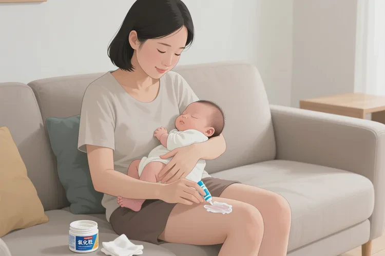 哺乳期媽媽大腿上起濕疹能靠自己自愈嗎(圖2)