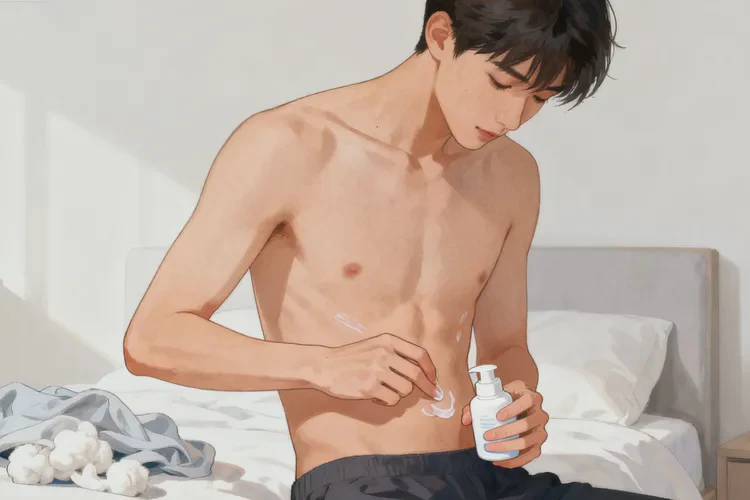 青年人肚子有濕疹能靠自己自愈嗎(圖1)