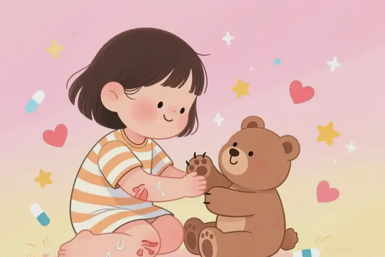 兒童四肢經(jīng)常長濕疹可以治好嗎(圖1)