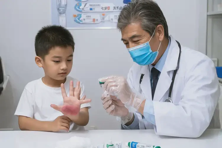 寶寶手上容易長(zhǎng)濕疹可以治好嗎(圖3)