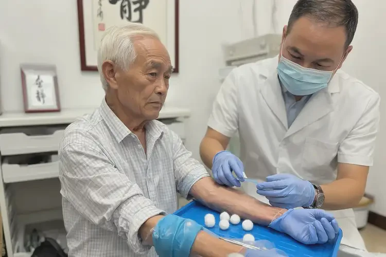 老人手臂容易起濕疹可以治好嗎(圖3)