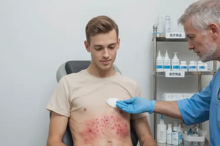 男生肚子經(jīng)常起濕疹可以治好嗎(圖3)