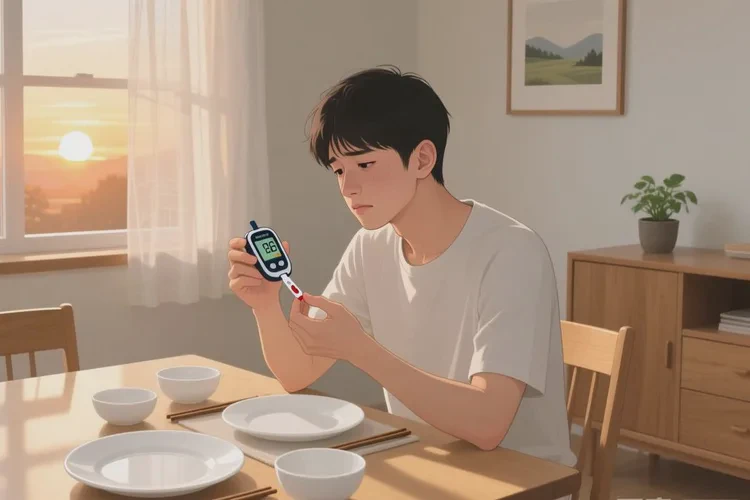 28歲晚餐血糖27.2是怎么回事(圖1)