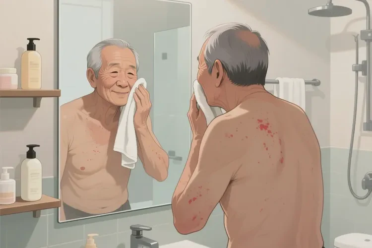 老年人全身經(jīng)常長濕疹能靠自己自愈嗎(圖2)