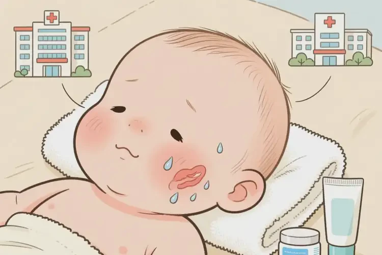 寶寶面部容易起濕疹可以治好嗎(圖3)