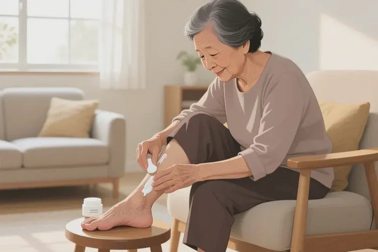 老年人腳上容易長濕疹能靠自己自愈嗎(圖1)