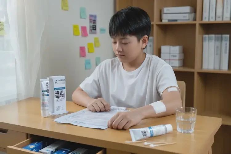 中學(xué)生手臂偶爾長濕疹可以治好嗎(圖3)