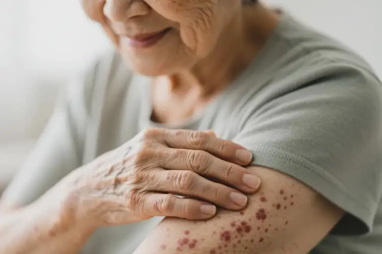 老年人手臂容易起濕疹可以治好嗎(圖3)