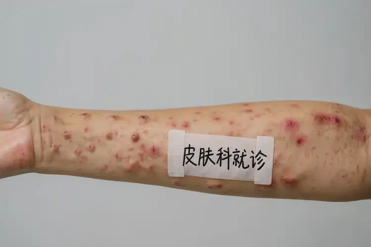 女生手臂上容易起濕疹可以治好嗎(圖4)