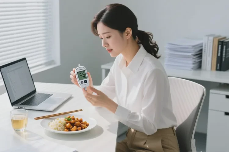 28歲中餐血糖5點(diǎn)9是怎么回事(圖1)