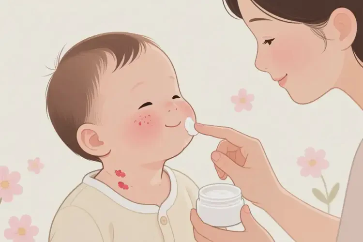 嬰幼兒脖子出濕疹可以治好嗎(圖4)