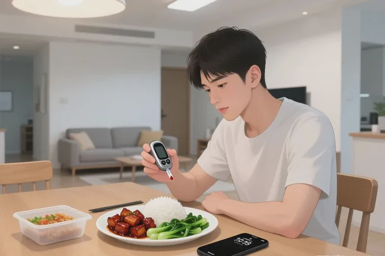 28岁晚餐血糖9点8是怎么回事(图1)