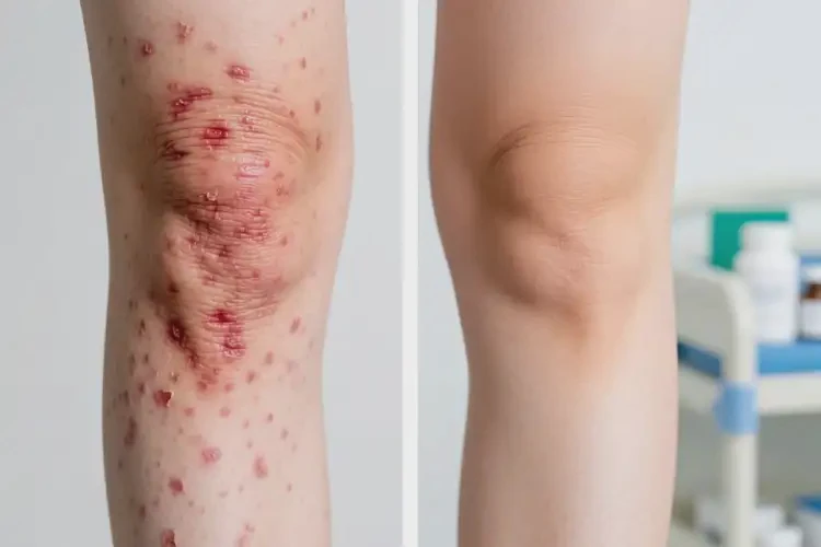 女生小腿起濕疹可以治好嗎(圖3)