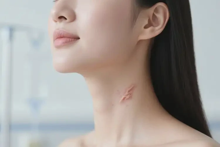 女人脖子上有濕疹可不可以根治(圖1)