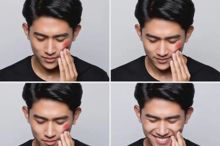 男生臉上經(jīng)常長濕疹可不可以根治(圖1)