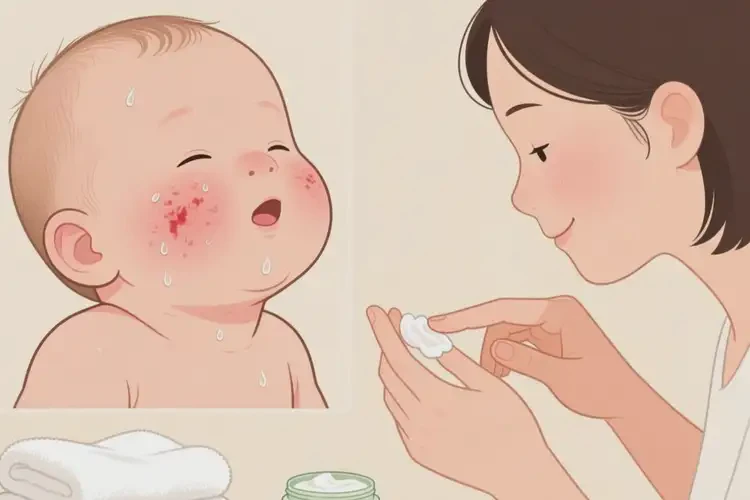 小兒脖子上容易長濕疹可不可以根治(圖3)