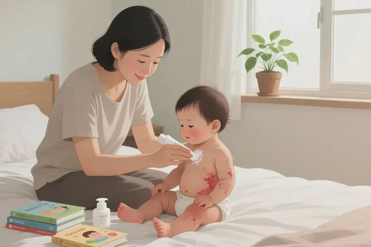 少兒全身經(jīng)常起濕疹可以治愈嗎(圖1)