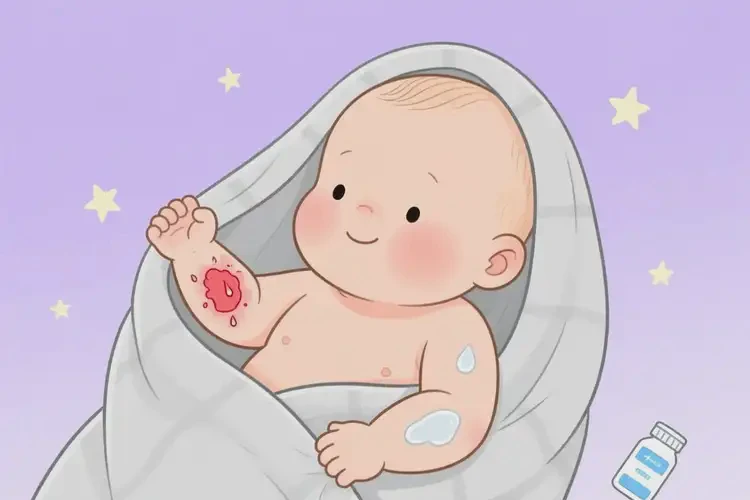 嬰幼兒四肢經(jīng)常長濕疹可以治好嗎(圖1)