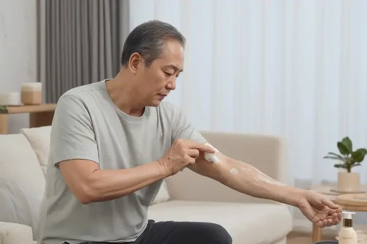 男性全身出現(xiàn)濕疹可以治好嗎(圖1)