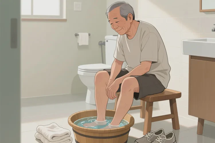 老年人腳上經(jīng)常起濕疹能靠自己自愈嗎(圖1)