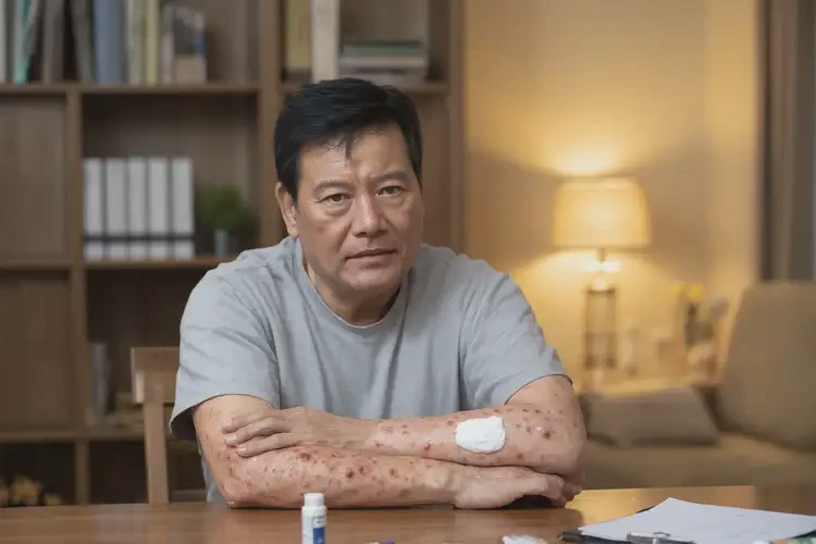 男性手臂上出濕疹可以治好嗎(圖3)