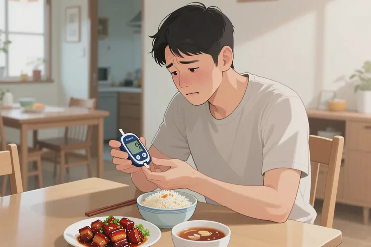 28歲中餐血糖17點(diǎn)4是怎么回事(圖1)