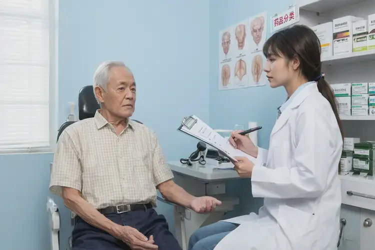 高齡老人小腿上出濕疹可不可以根治(圖1)