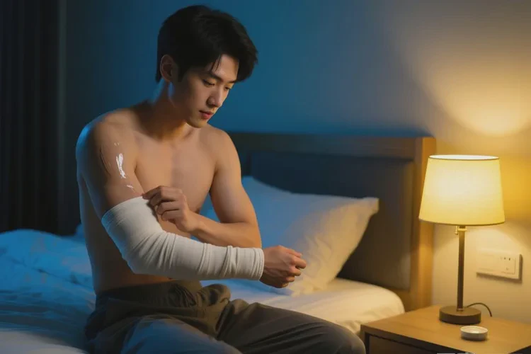 青年人手臂上偶爾長濕疹能靠自己自愈嗎(圖3)