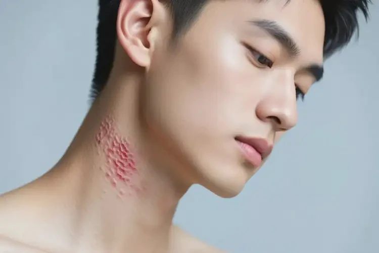 男生脖子上經(jīng)常長濕疹可以治好嗎(圖2)