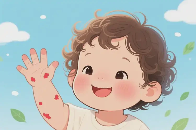 少兒手上出濕疹可以治好嗎(圖4)